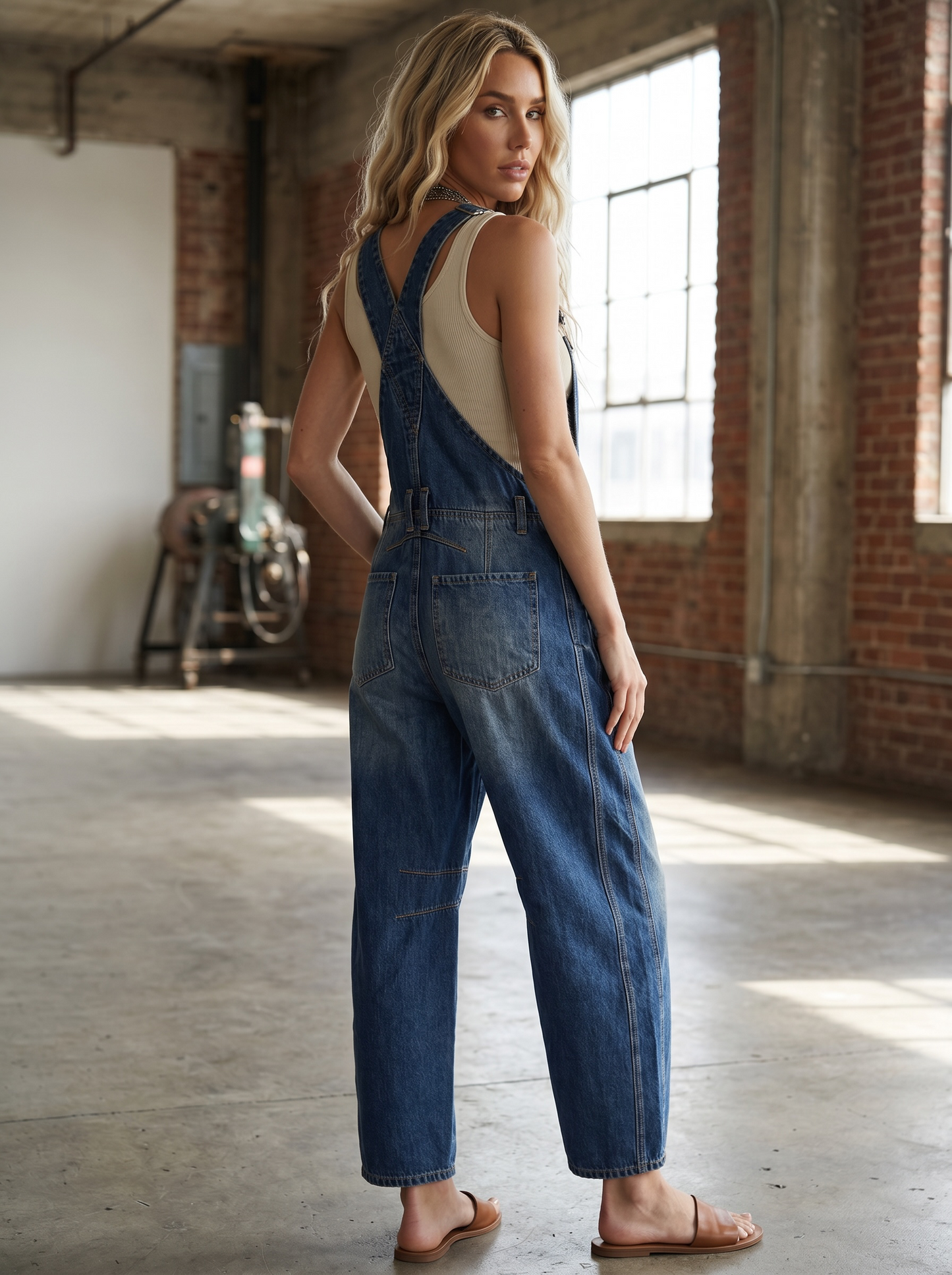 Bluivy Barrel Overalls