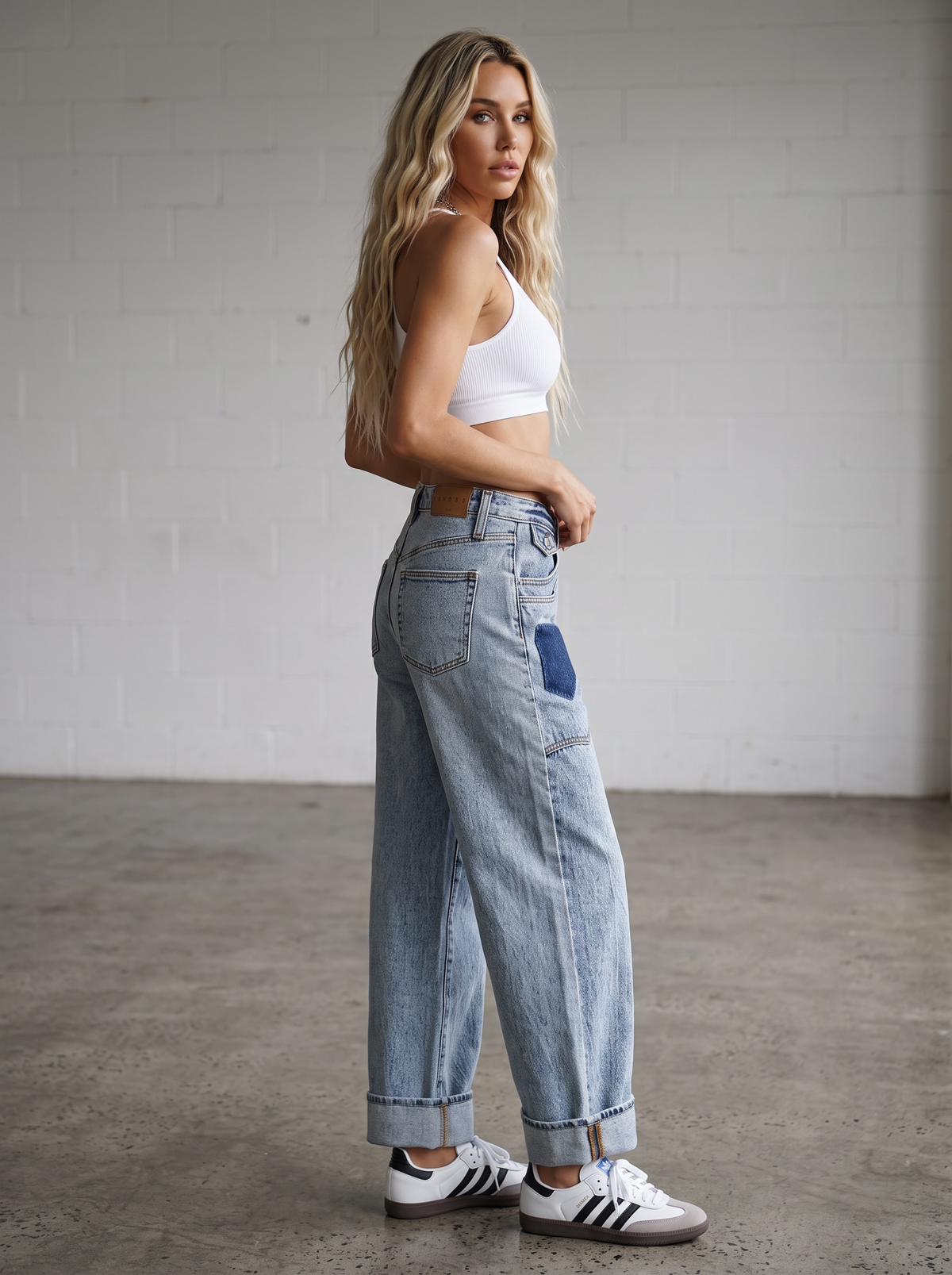 PREORDER- Saige Barrel Jeans