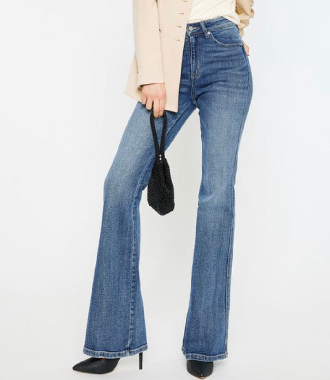 High Rise Flare Jeans - KC7340M