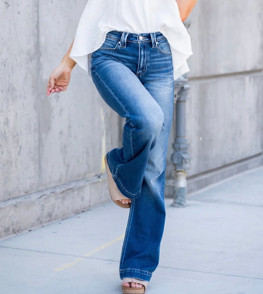 High Rise Holly Flare Jeans