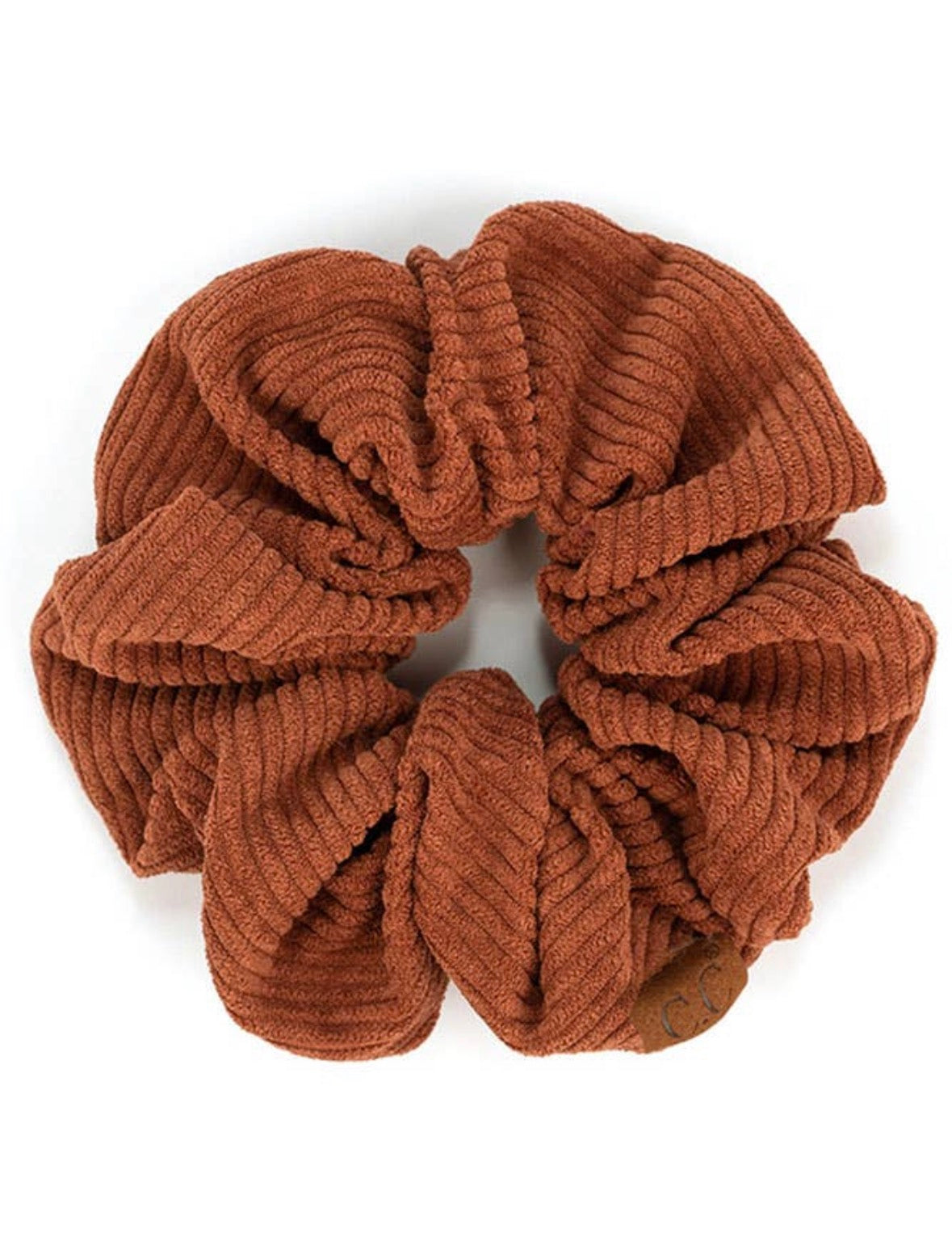 C.C Corduroy Solid Color Soft Scrunchies