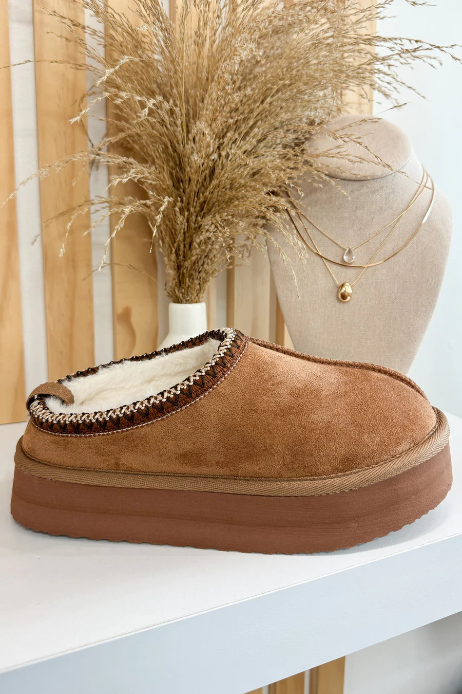 Very G Charlie Platform Slippers