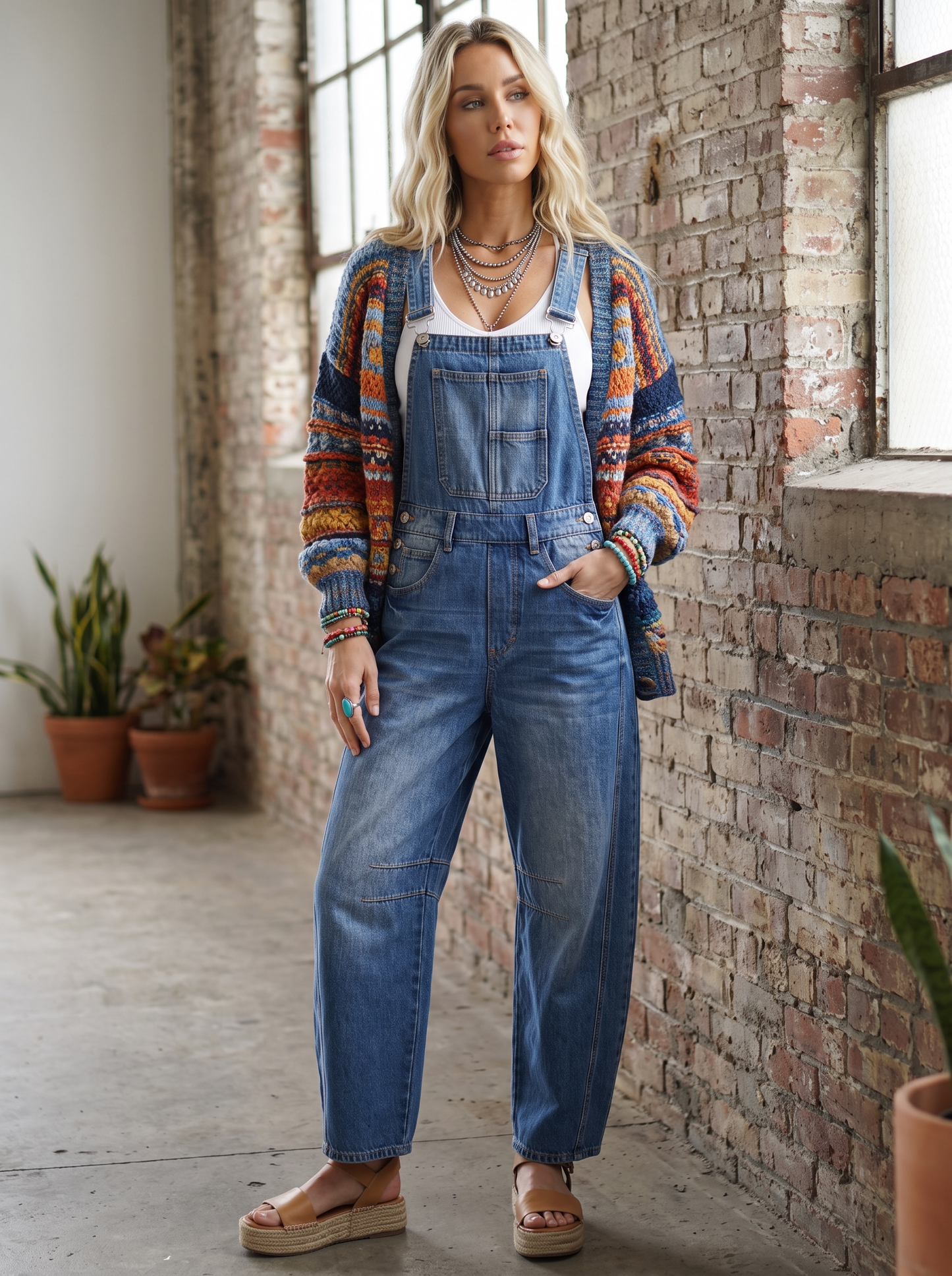 PREORDER- Bluivy Barrel Overalls