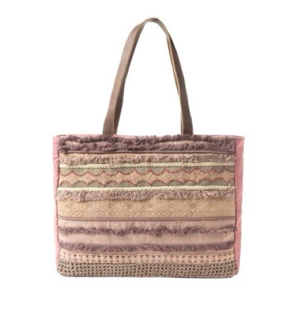 Boho Layered Tote