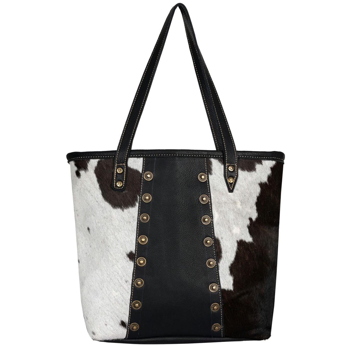 Hair On Hide Leather Tote