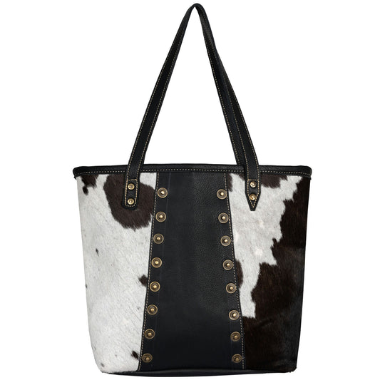 Hair On Hide Leather Tote