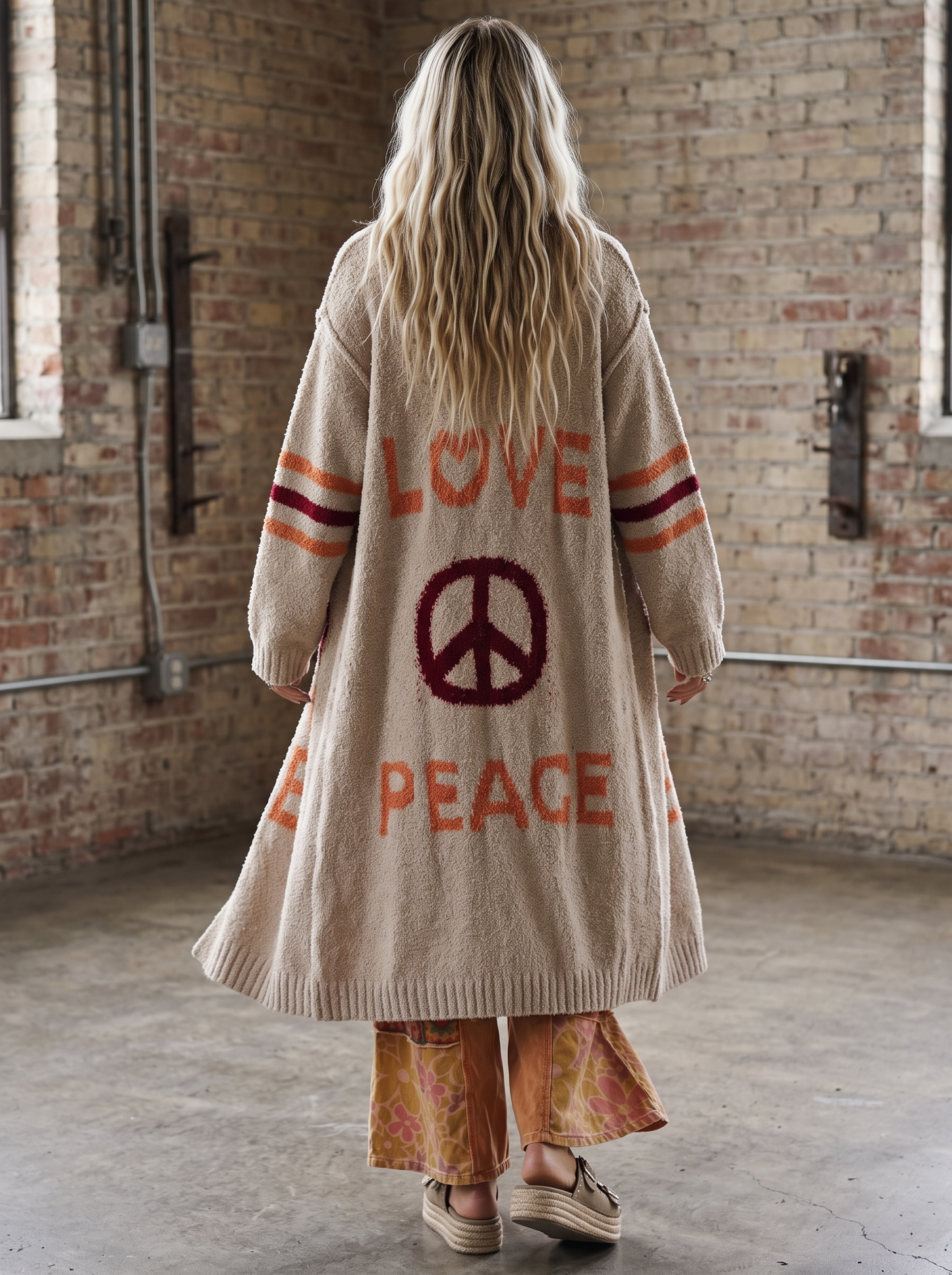 POL Peace Cardigan