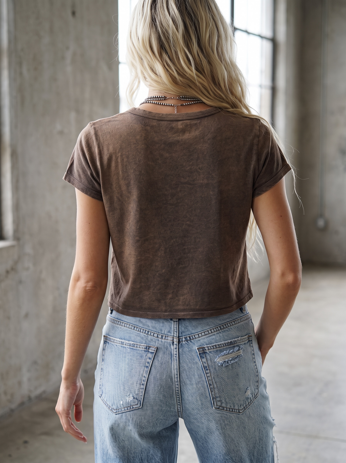 Wild West Graphic Crop Tee