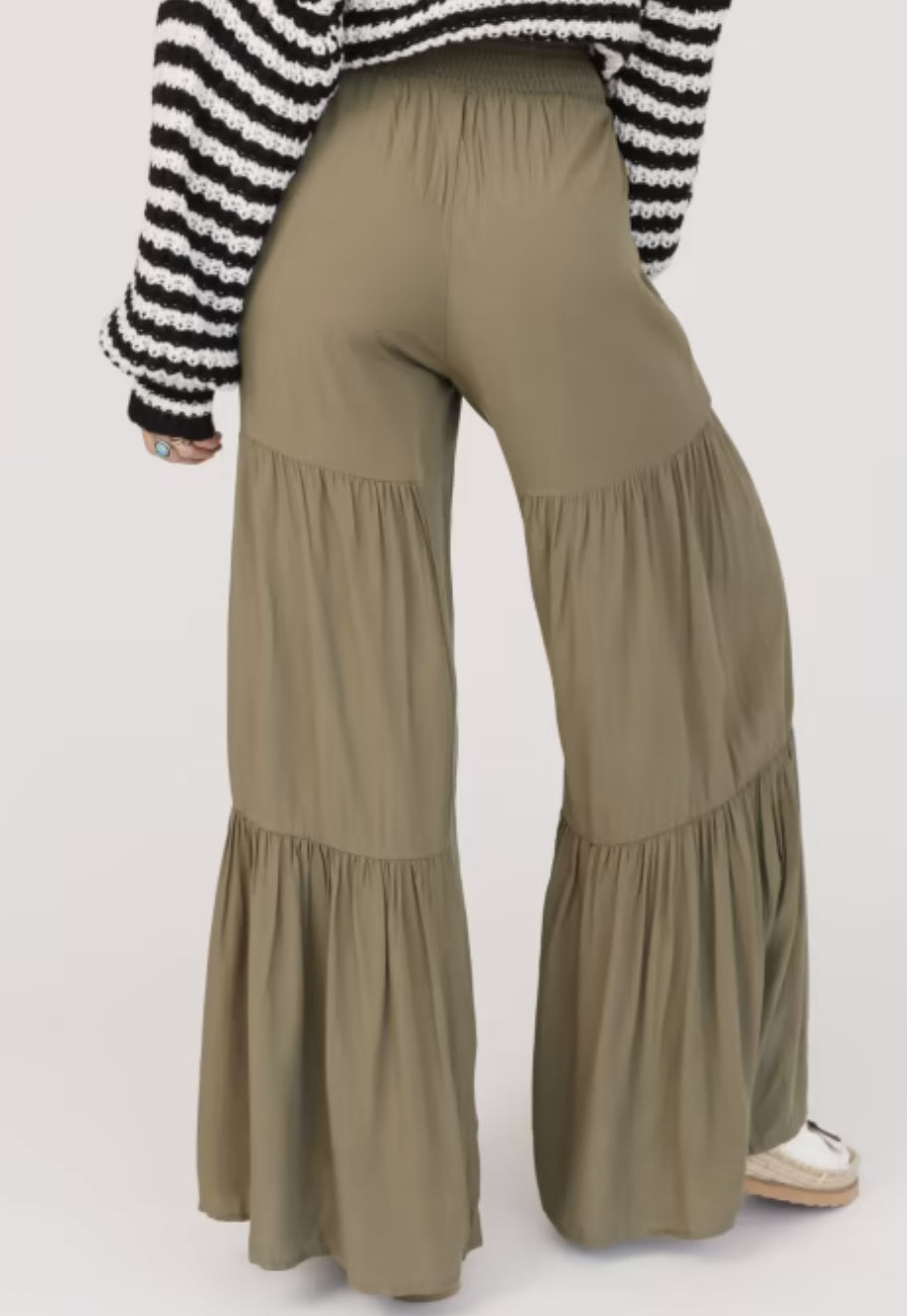 Tiered Wide Pants