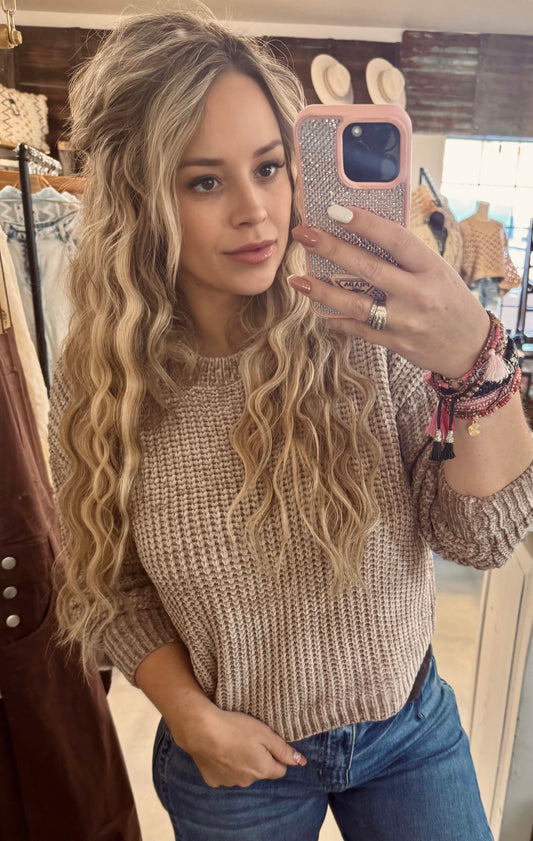 Chenille Pullover Sweater