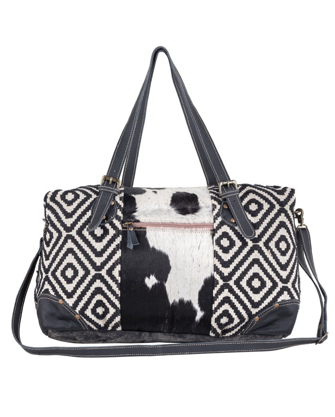 Cowhide Duffle Bag