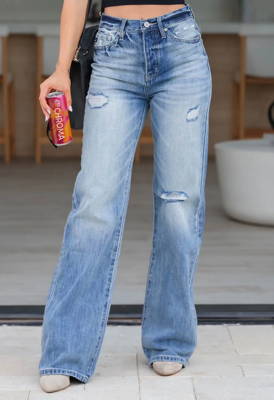 KanCan Ultra High Rise 90’s Flare Jeans