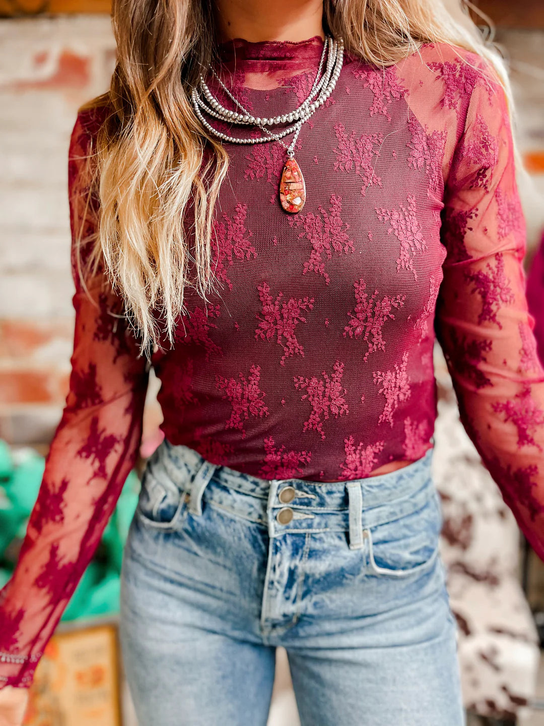 Lace Layering Top