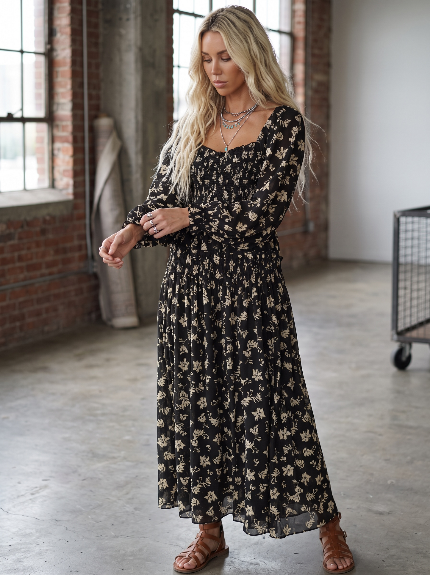 Promesa Floral Maxi Dress