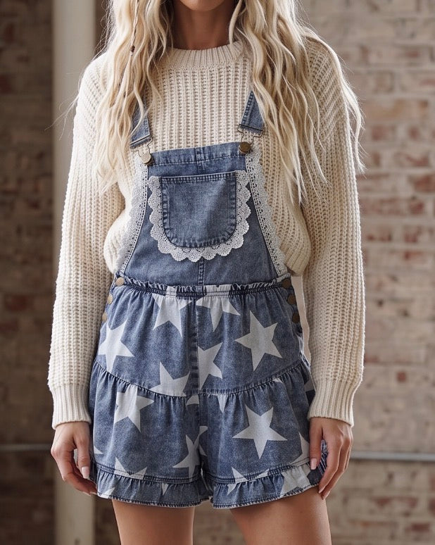 Eesome Americana Shortalls
