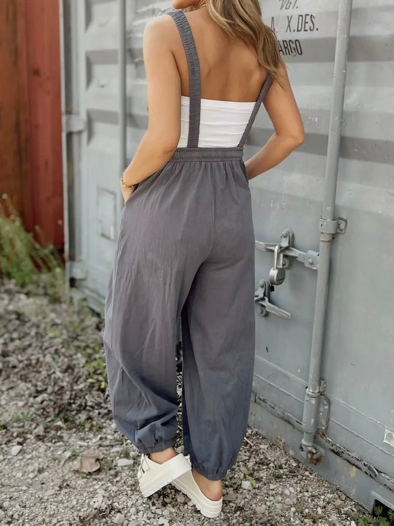 Listicle Jogger Style Jumpsuit