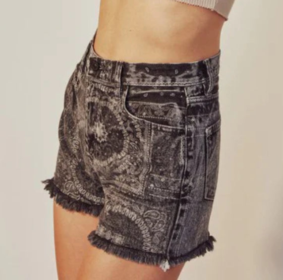 Kan Can Bandana Shorts