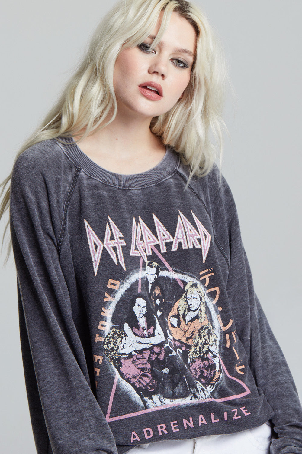 Def Leppard Adrenalize Long Sleeve Sweatshirt