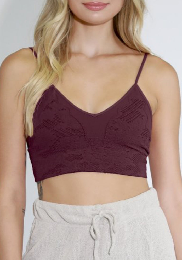 Nikibiki Lace Textured Brami