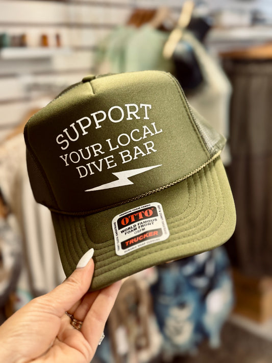 Support Your Local Dive Bar Trucker