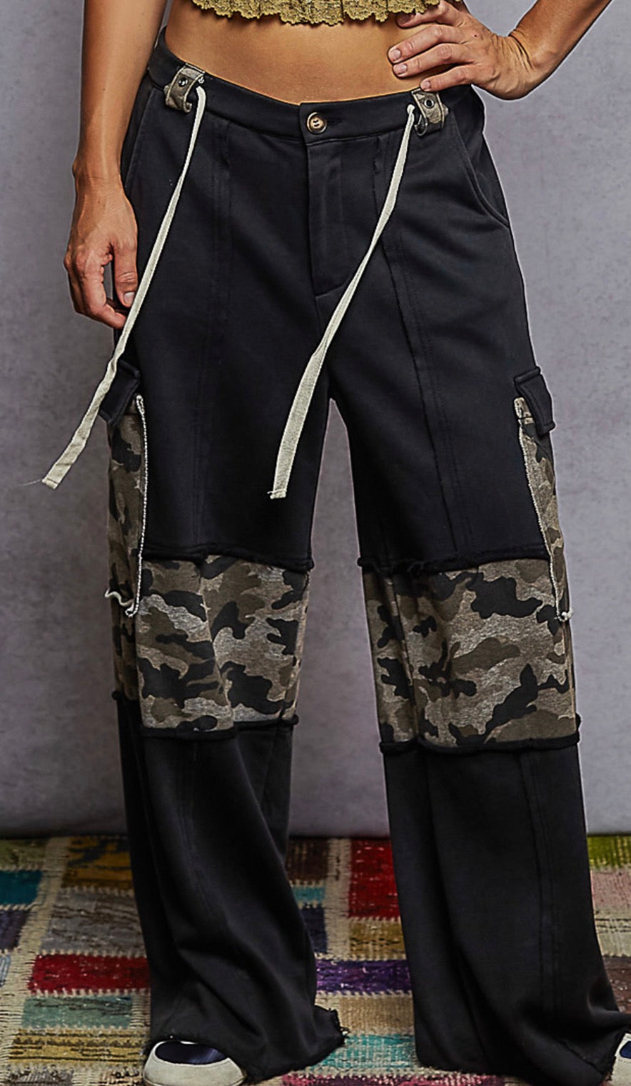 POL Camo Cargo Pants
