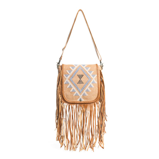 Myra Aztec Fringe Crossbody