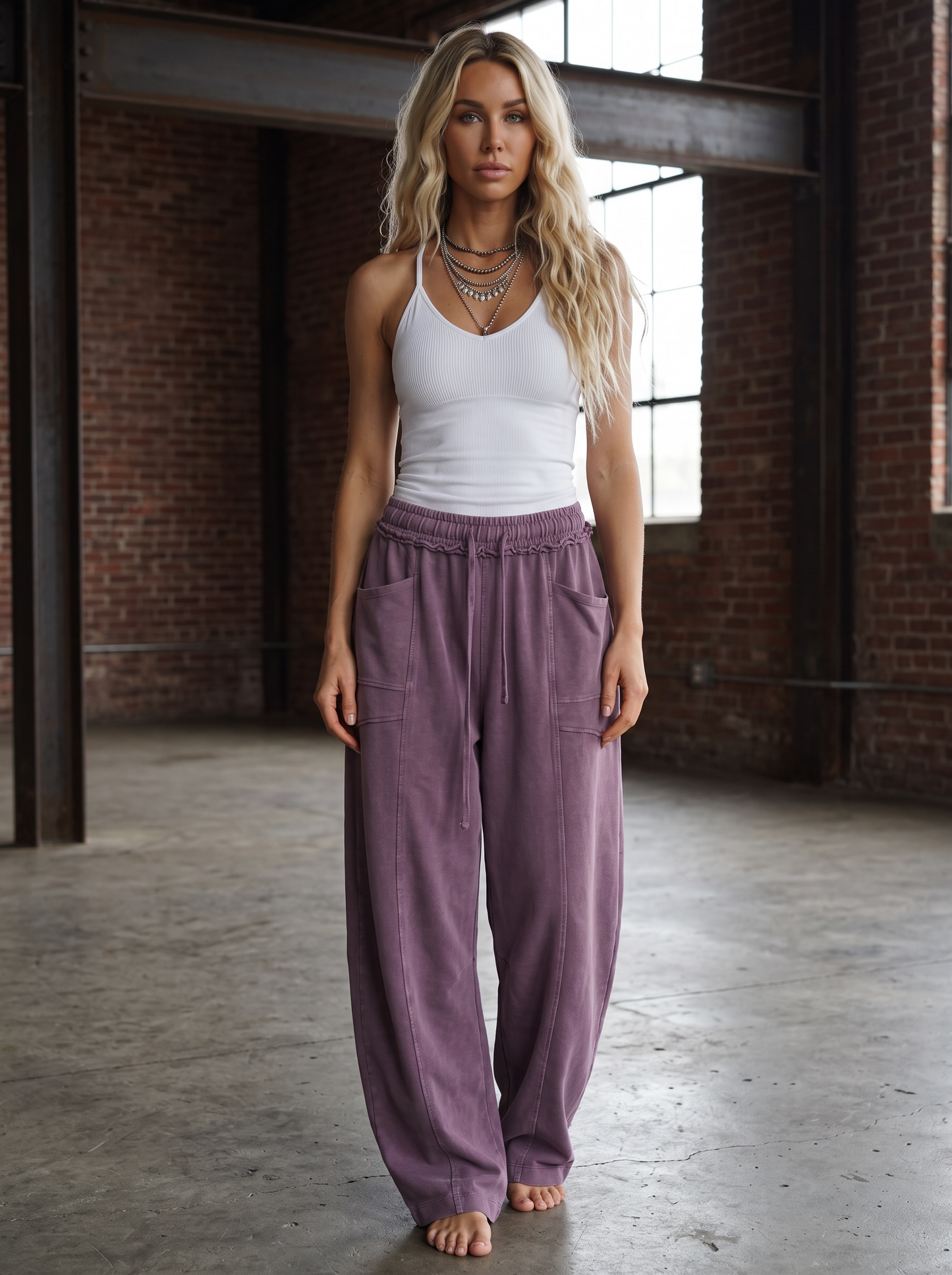 Washed Barrel Sweatpants