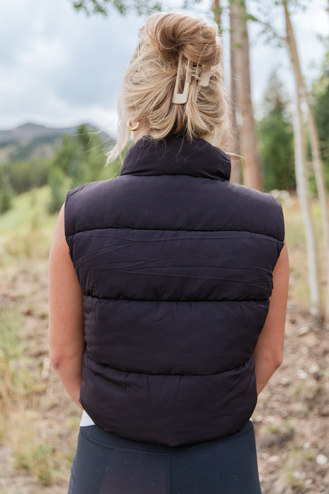 Puffer Vest With Pockets