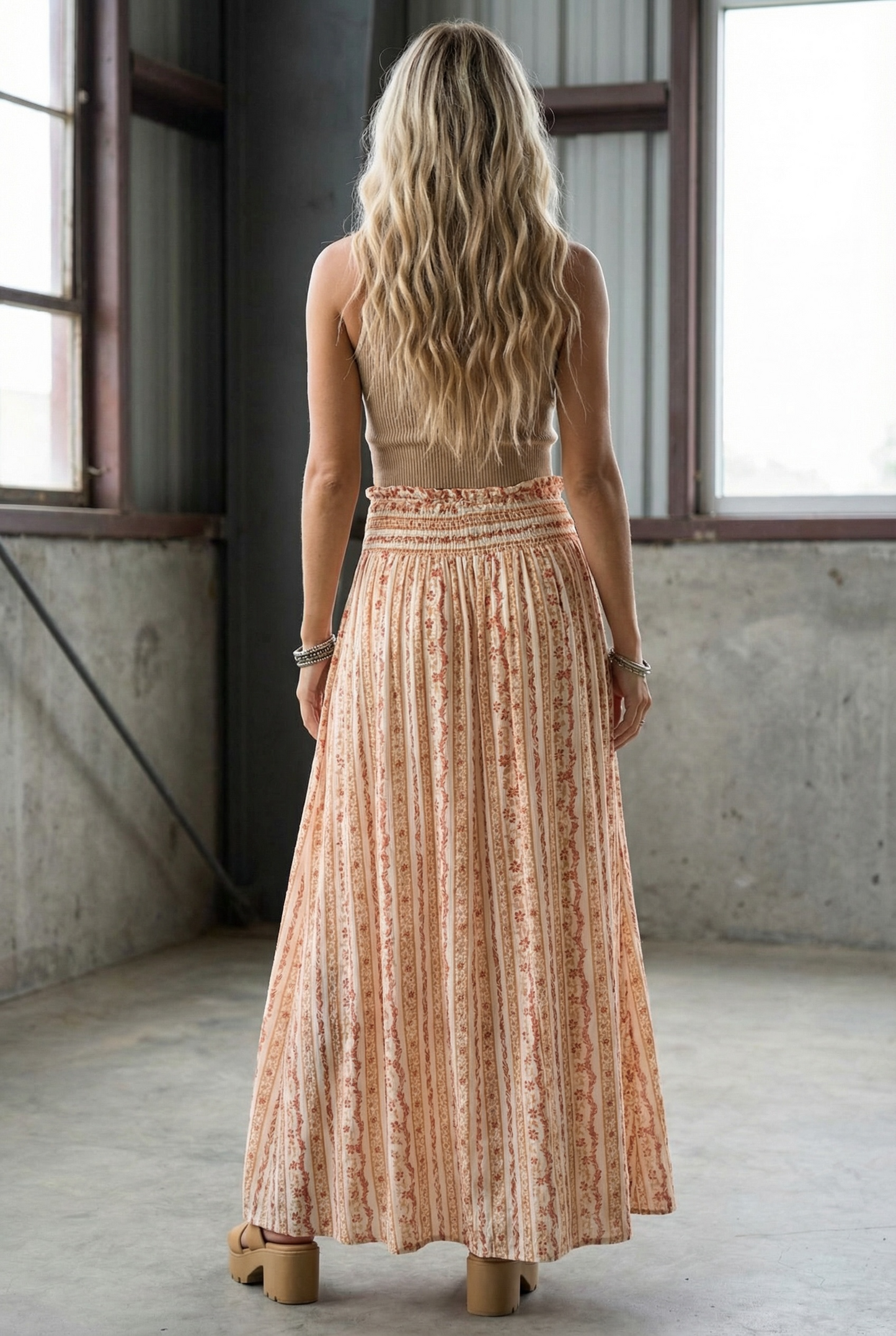 Promesa Floral Maxi Skirt