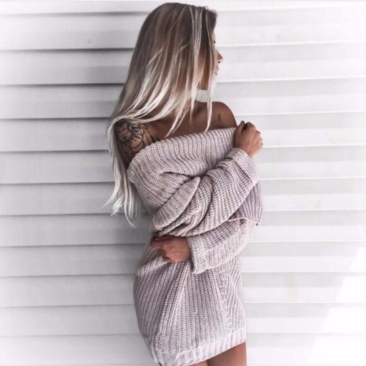 UMGEE Fold Over Sweater