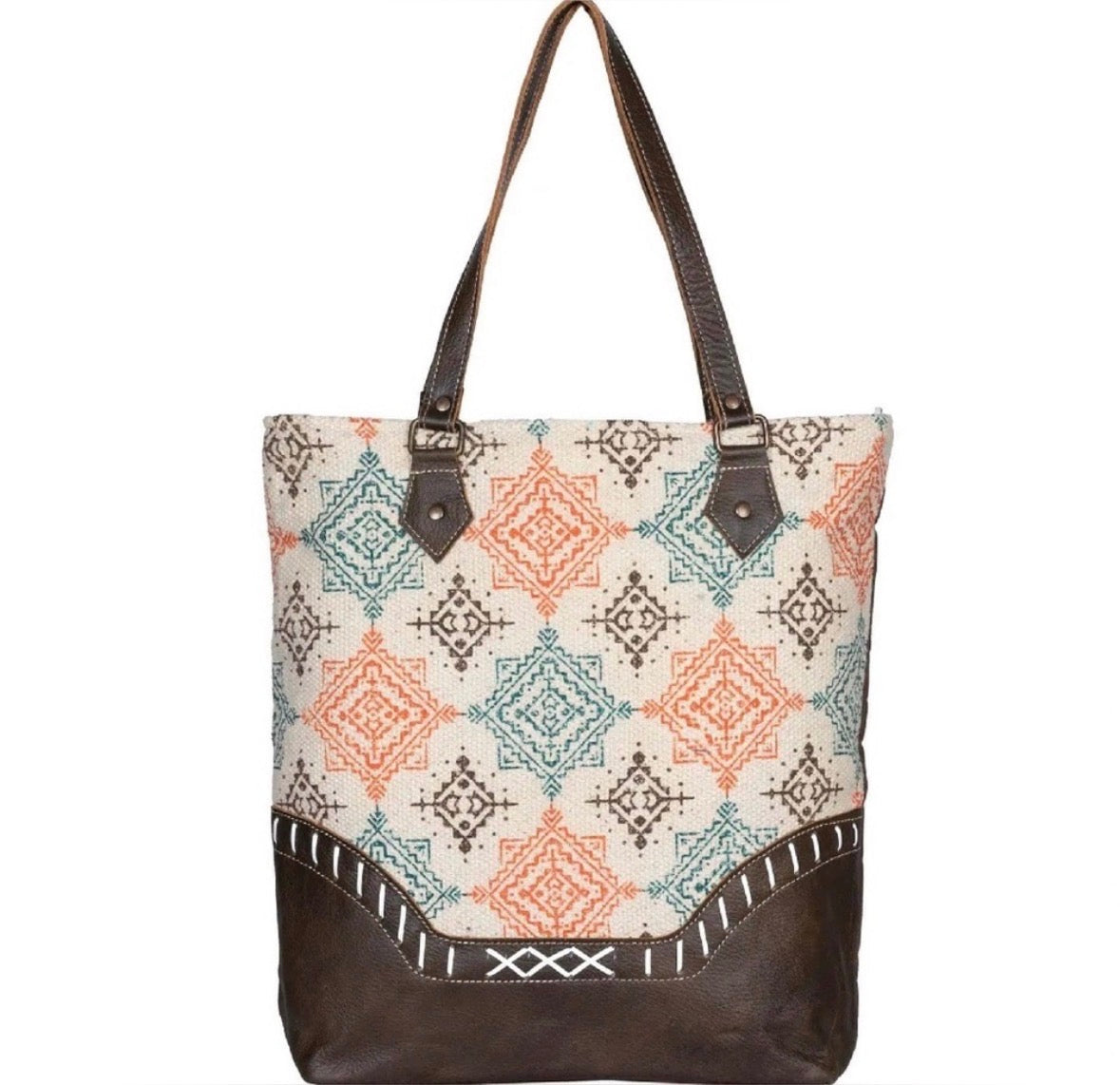 Boho Print Tote