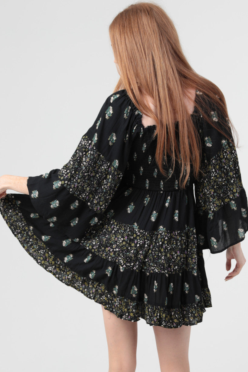 Angie Boho Floral Dress