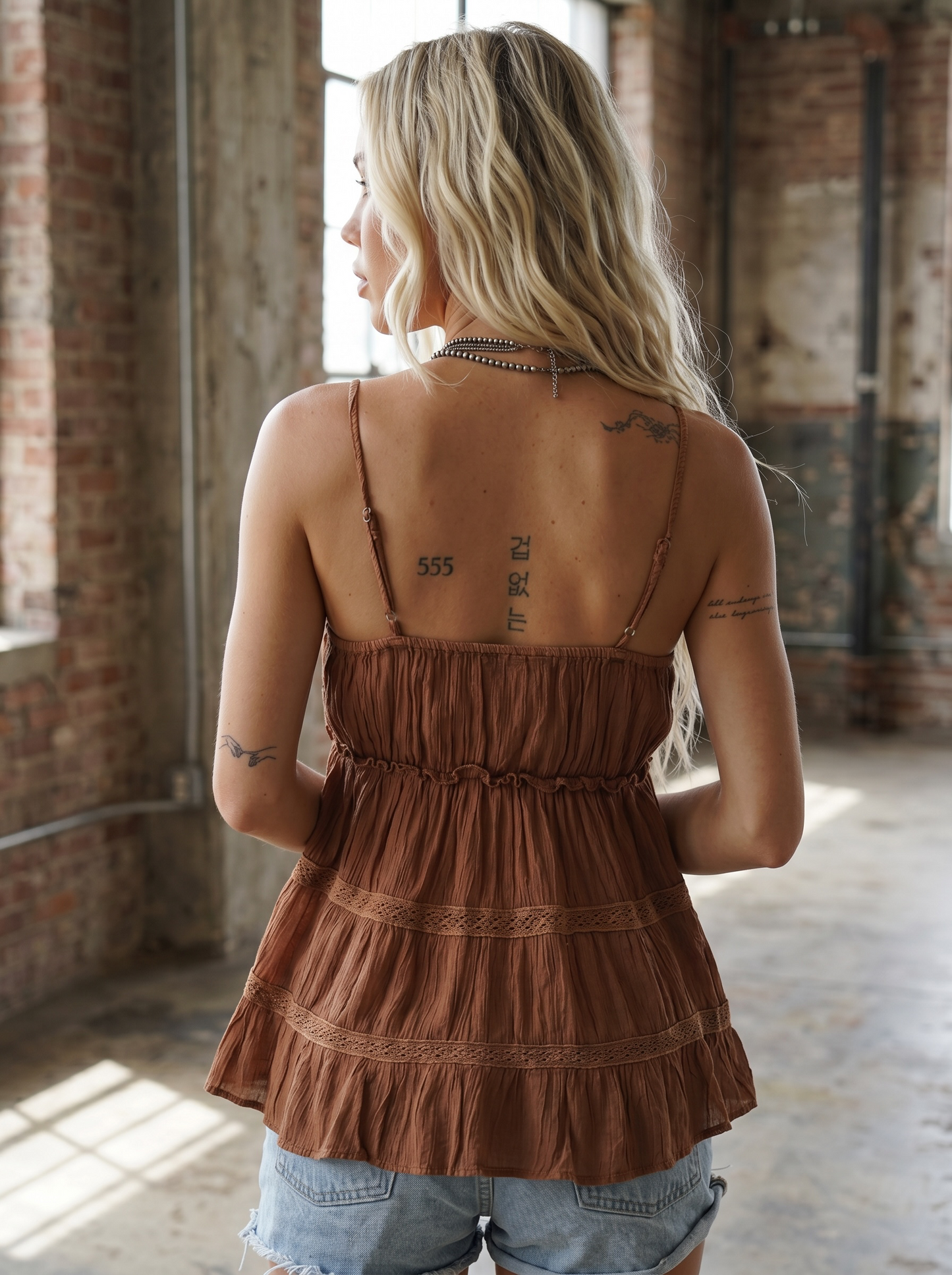 Angie Lace Trim Cami