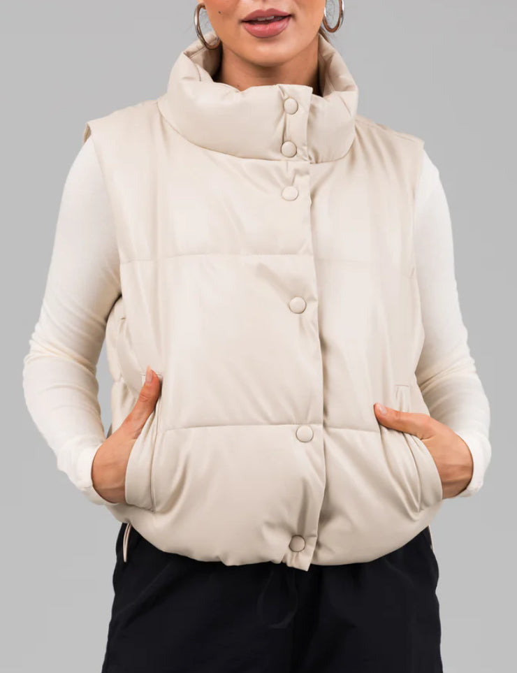 PU Padded Vest