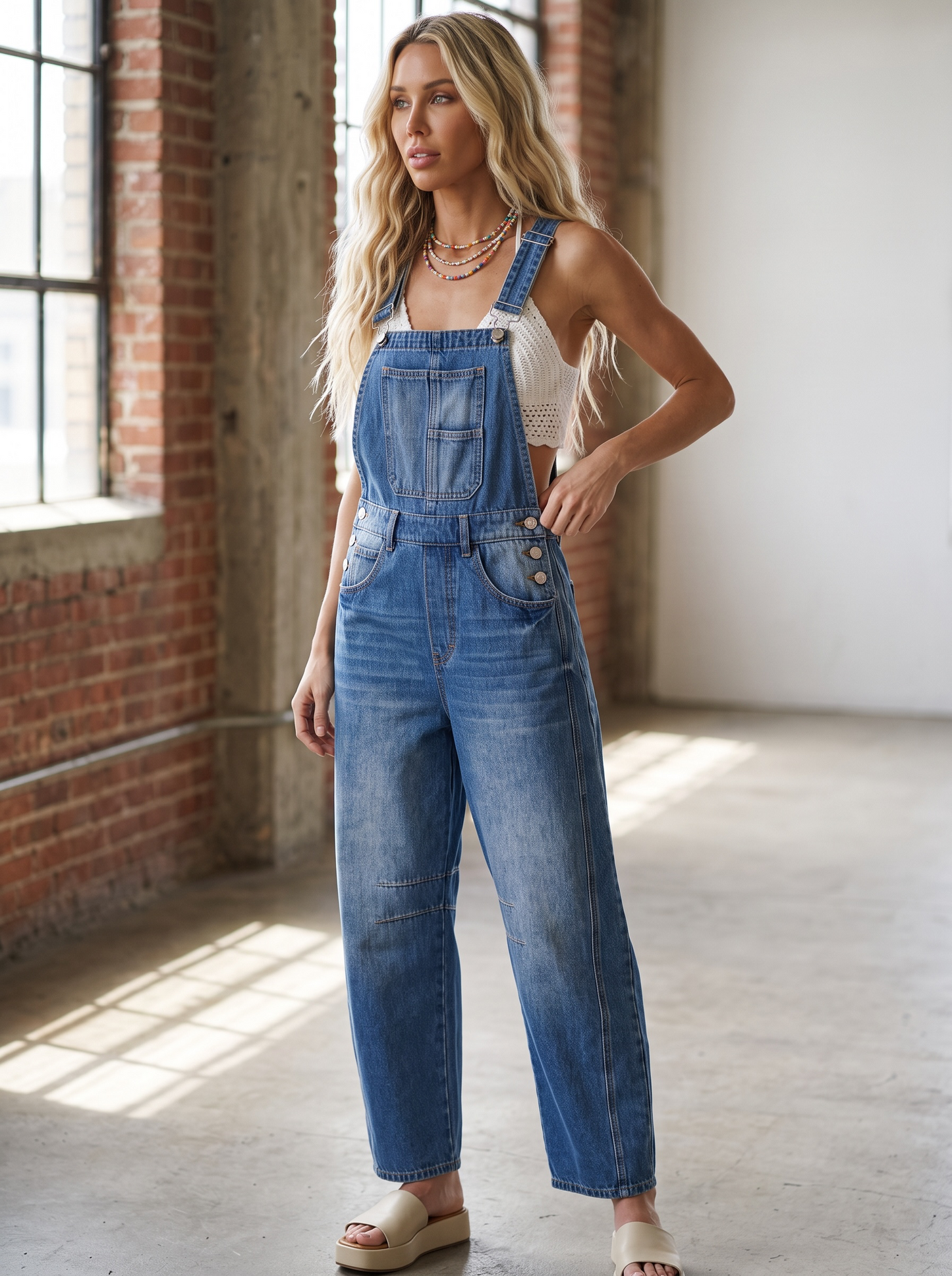 PREORDER- Bluivy Barrel Overalls