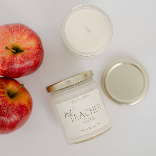 BEST TEACHER EVER | 8-OUNCE CANDLE