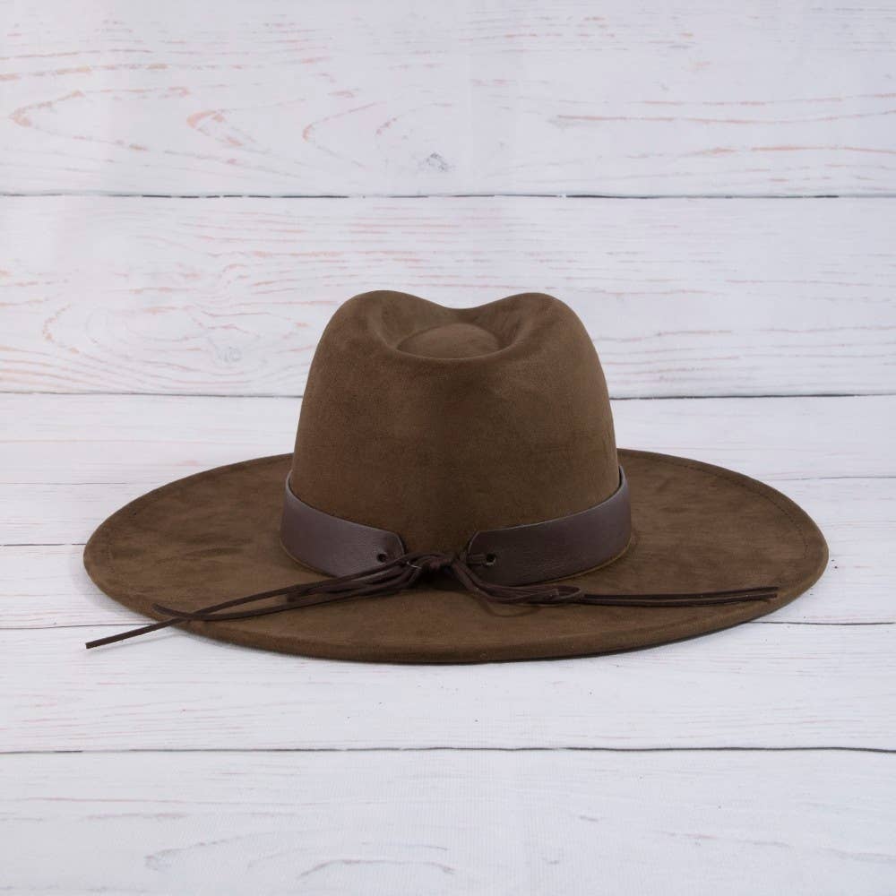 Oversized Concho Band Western Hat
