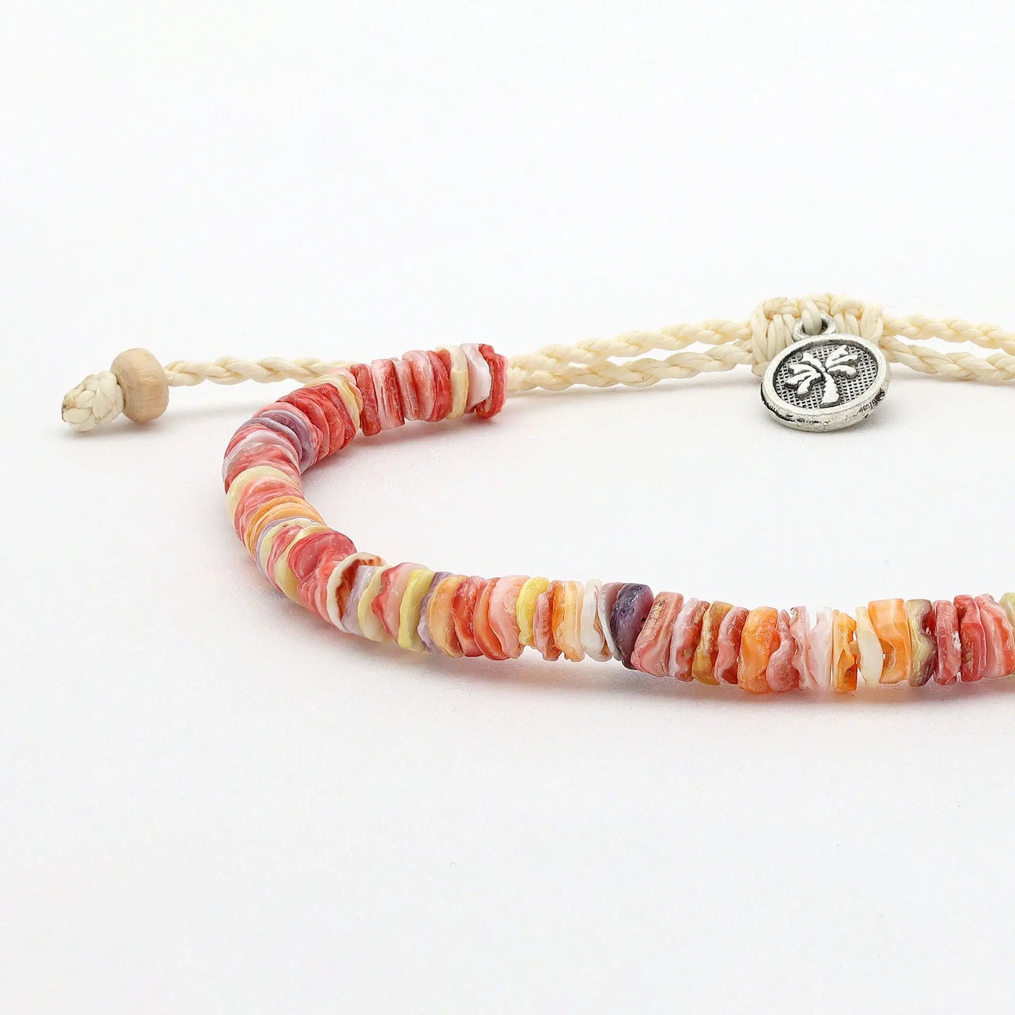 Ahiki Natural Beaded Bracelet, Adjustable Bracelet