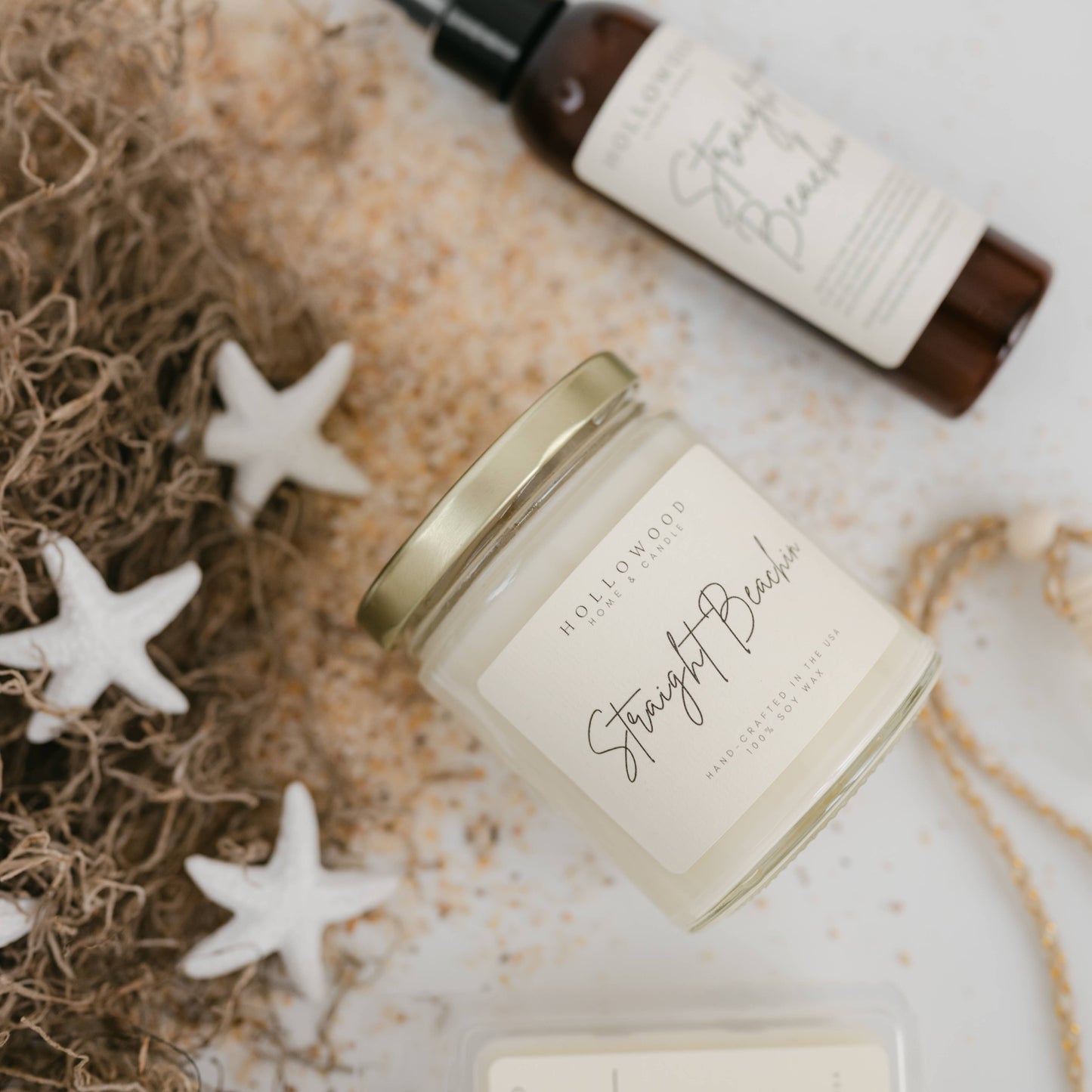 STRAIGHT BEACHIN | SUMMER | 8 OUNCE CANDLE