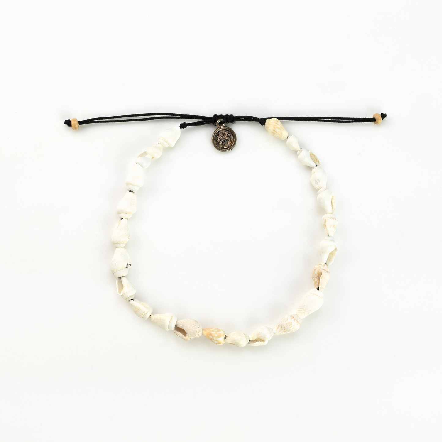 Lanikai Beach Beaded Anklet, Adjustable Surf Bracelet