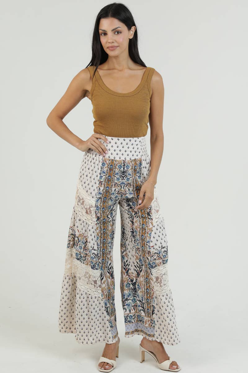B3808-A940 WIDE LEG PANT