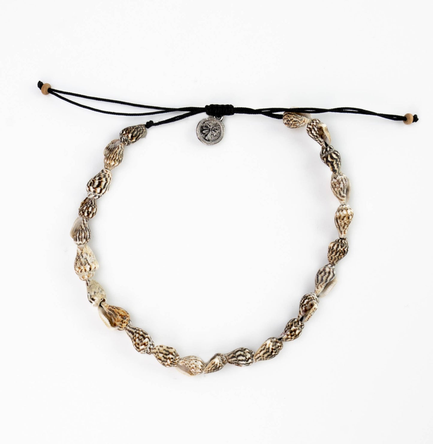 Lanikai Beach Beaded Anklet, Adjustable Surf Bracelet