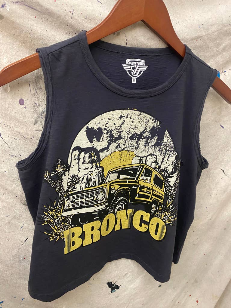 Bronco Muscle Crop Top