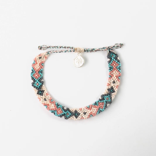 Leme Surf Braided Bracelet, Adjustable Handmade Bracelet