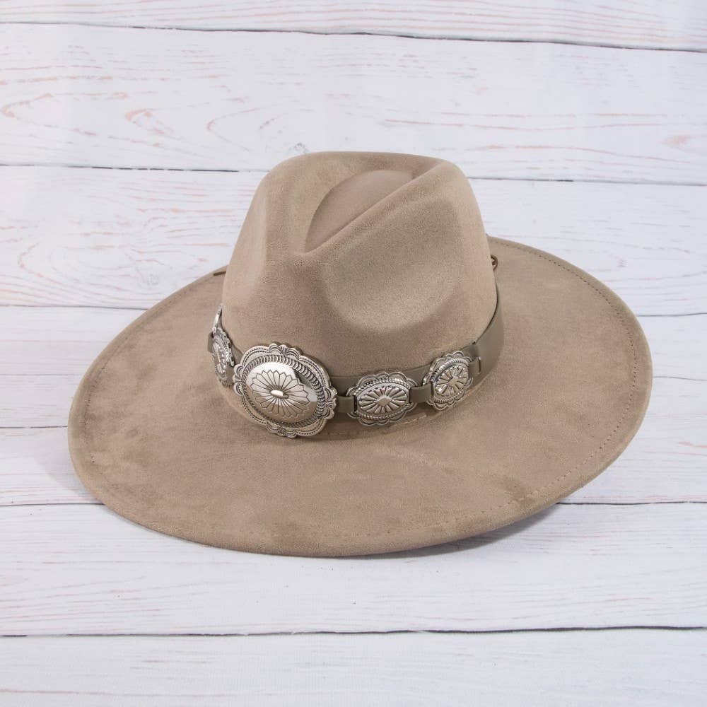 Concho Band Western Hat