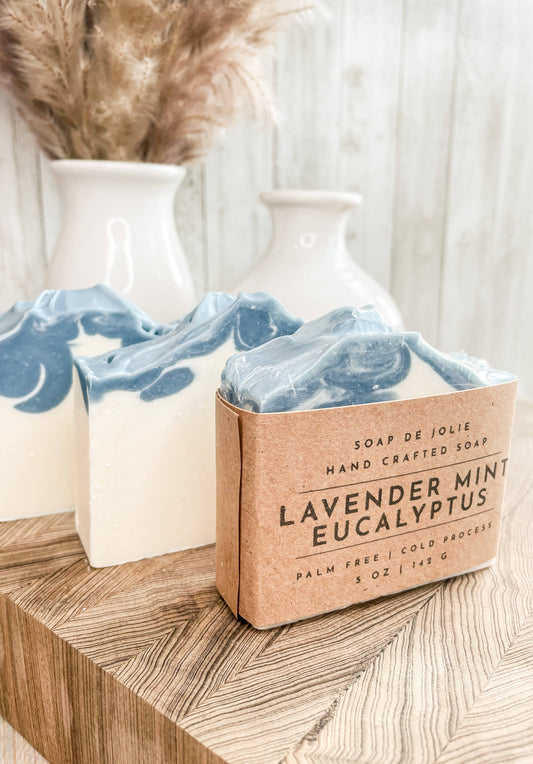 Lavender Mint Eucalyptus Cold Process Soap