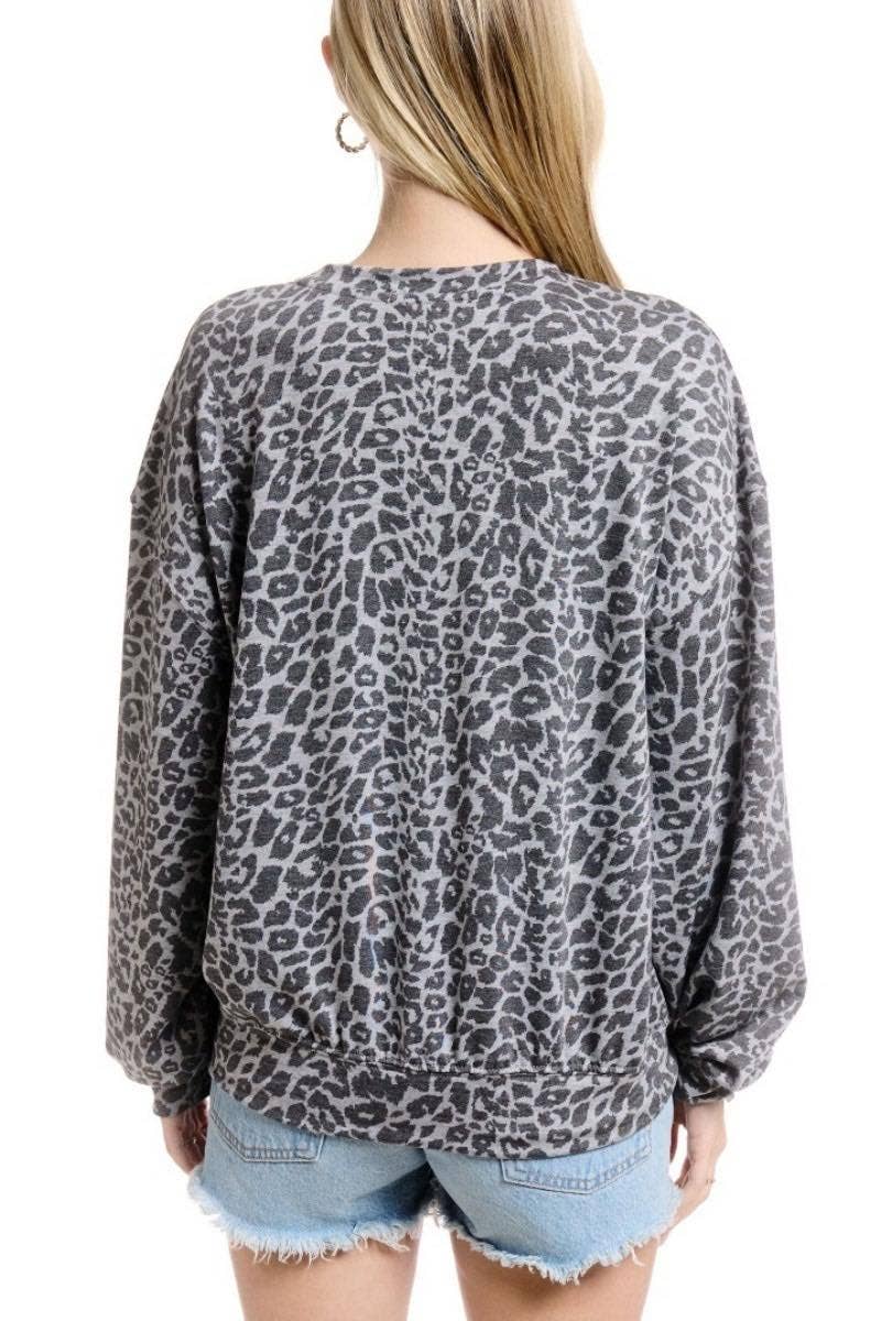 Free Bird America Graphic L/S Pullover