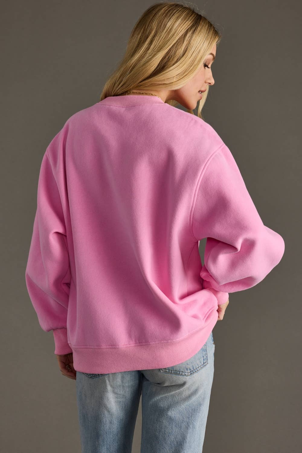 Pink Ski Bum Sweatshirt