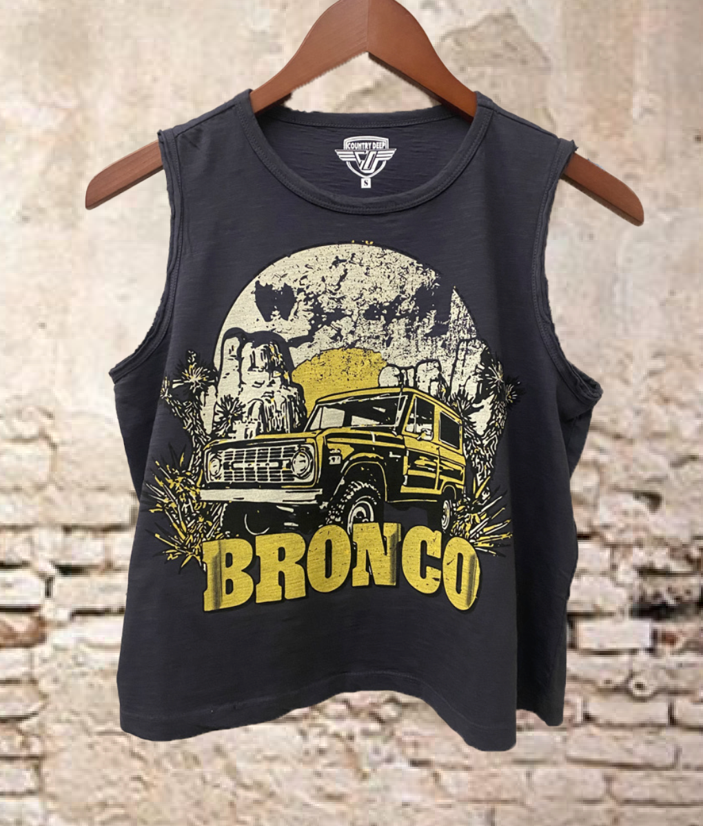 Bronco Muscle Crop Top