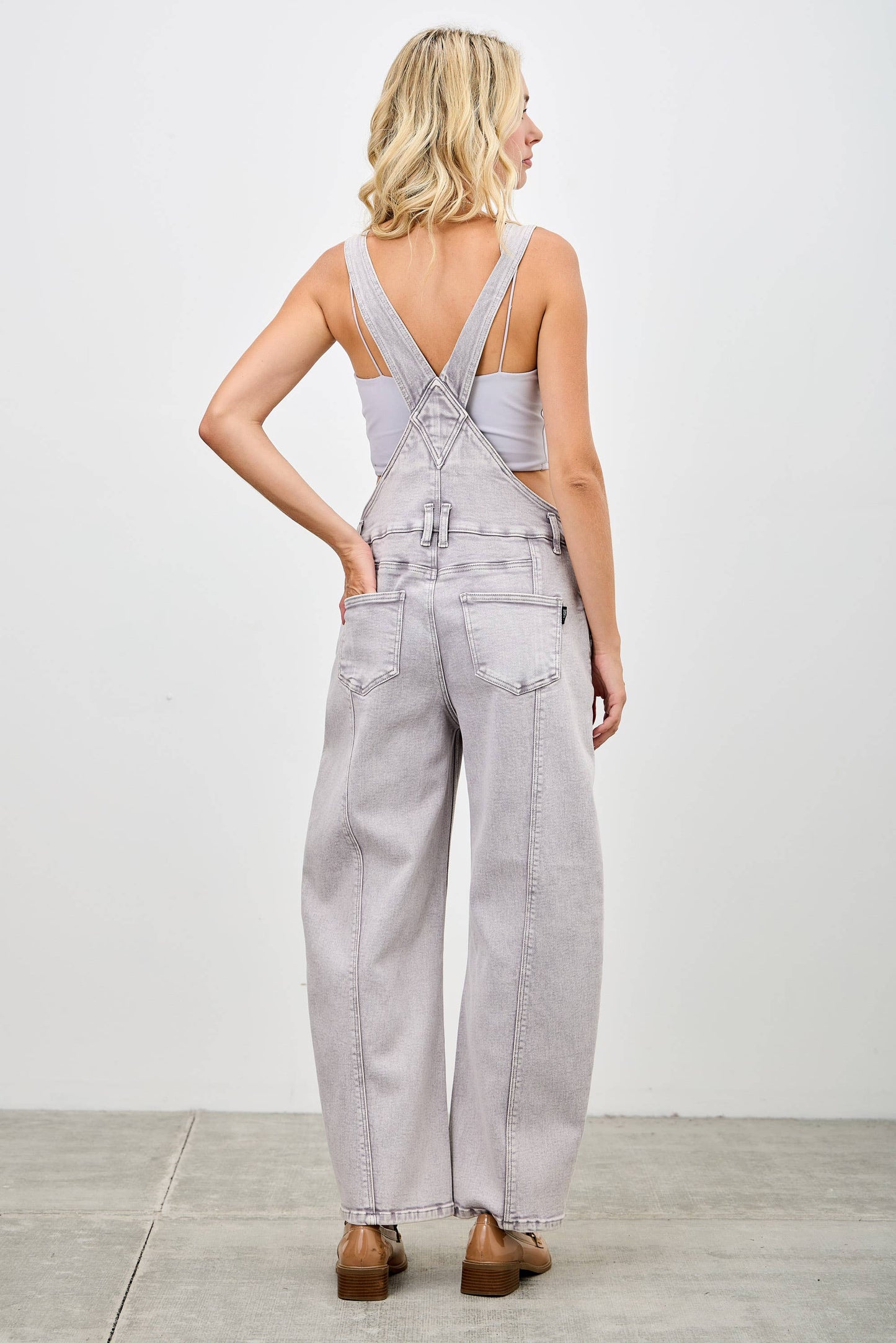 PREORDER - Saige Barrel Overalls